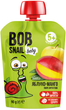 Упаковка фруктового пюре Bob Snail Яблоко-Манго 90 г х 10 шт (4820219343042) - изображение 2