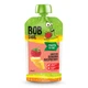 Упаковка фруктового пюре Bob Snail Смузи Банан-Малина пастеризованное 120 г х 10 шт (4820219346364) - изображение 2
