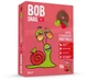 Упаковка натуральных конфет Bob Snail Яблочно-клубничные 100 г х 5 шт (4820219347316) - изображение 2