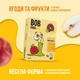 Упаковка натуральных конфет Bob Snail Яблочно-грушевые 100 г х 5 шт (4820219347330) - изображение 3