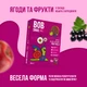 Упаковка натуральных конфет Bob Snail Яблочно-черносмородиновые 100 г х 5 шт (4820219347132) - изображение 3