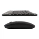 Комплект беспроводная клавиатура и мышь JEQANG JB-986 BT keyboard+mouse+bracket Черный - изображение 4