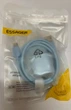 Комплект зарядного пристрою GaN 20W + USB кабель Type-C 7A Essager ES-CD36 блакитний - зображення 2