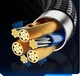 USB кабель 1м для швидкої зарядки Type-C - Type-C 7A 100W Essager ES-UD33 чорний - зображення 7
