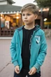 Костюм спортивный F&D для подростка 4-12 лет , Бирюзовый 104 - изображение 5