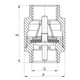 Клапан обратный 1/2" (Koer KR.171) (KR0127) - изображение 2