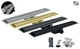 Душевой трап из нержавеющей стали SUS304 Koer FD35-70x900-Black (KR4749) - изображение 4