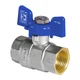 Кран шаровый Koer 1/2" ГГБ (KR.217.B) синий (KR2719) - зображення 1