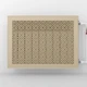 Решітка на батарею декоративна SMARTWOOD R2128 1200 мм Бежевий (R21284108) - зображення 1