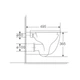 Унитаз подвесной Mixxus Premium Ellipse-0301-T3 495x365x365mm, система смыва Tornado 3.0 (MP6461) - изображение 2