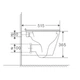 Унитаз подвесной Mixxus Premium Bevel-0301-R 515x355x365mm, система смыва RIMLESS (MP6470) - изображение 4