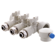 Коллектор распределительный 3-way с фитингом (40x20) PPR Koer K0191.PRO (KP2556) - изображение 1