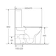 Унитаз-компакт Mixxus Premium Bevel-0402-R 670x390x880mm, система смыва RIMLESS (MP6474) - изображение 7
