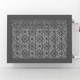 Решетка на батарею декоративная SMARTWOOD R2073 600 мм Графитовый (R20732106) - изображение 1