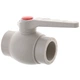 Кран шаровый PPR КШ (ручка) для горячей воды 40 (Koer K0178.PRO) (KP0230) - зображення 1