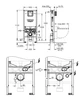Система инсталляции для унитаза 3 в 1 Grohe Rapid SLX (39598000) - изображение 2