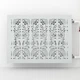 Решітка на батарею декоративна SMARTWOOD R2051 300 мм Світло-сірий (R20511109) - зображення 1