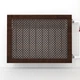 Решетка на батарею декоративная SMARTWOOD R2126 1200 мм Венге (R21264110) - изображение 1