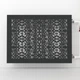 Решетка на батарею декоративная SMARTWOOD R2064 300 мм Антрацитовый (R20641107) - изображение 1