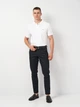 Поло длинное мужское GANT Reg Shield Ss Pique Polo 2210-110 M Белое (7325707171604) - изображение 3