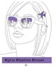 Раскраска-антистресс girls fashion trevel Фэшн-раскраски Жорж - изображение 1
