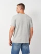 Футболка хлопковая мужская GANT Reg Tonal Shield Ss T-Shirt 2003140-93 M Серая (7325706686468) - изображение 2