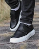 Кожаные мужские монки Legessy MONKS BLACK AND WHITE 41р - изображение 2