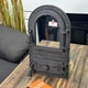 Дверцы для грубы Iron Fire Linda 310x530 мм со стеклом чугунные - изображение 11