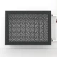 Решітка на батарею декоративна SMARTWOOD R2128 1200 мм Антрацитовий (R21284107) - зображення 1