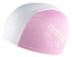 Шапочка для плавания Arena Polyester II Kids (002491-101) White/Pink детская - изображение 1