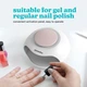 Портативная УФ лампа для полимеризации гель-лаков и акрила Nail Polish Dryer 2-in-1 HoMedics - изображение 4