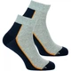 Шкарпетки Head Qperformance Quarter 781009001-870 2 пари Синій/Сірий 35-38 (8718824546490) - зображення 2