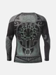 Рашгард Maori Rashguard Long Sleeve Black Military Green XXL (501421-144-XXL) - изображение 2