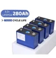 Аккумулятор LiFePO4 EVE 3.2V 280Ah 896Wh комплект 4 шт Class A для сборки батареи 12V - изображение 8