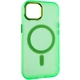 Чохол Epik TPU+PC Lily with Magnetic safe на Apple iPhone 14 (6.1") Neon Green - зображення 2