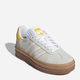 Sneakersy damskie na platformie adidas Gazelle Bold W IH9929 41.5 Beżowe (4067889711515) - obraz 4