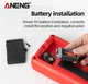 Універсальний мультиметр тестер-вольтметр Digital Multimeter ANENG DM-850 помаранчевий - изображение 4