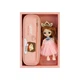 Пенал Cool For School Набор с куклой Розовый (CF6862-pink) - изображение 1
