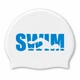 Взрослая Шапочка для плавания Renvo Selva Swim Уни Белый Синий OSFM (2SC500-0304) - изображение 1