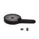Лейка для ручного душа Qtap Rucni D 130 мм округлая QTRUC125BLM45953 Black Matt - изображение 3