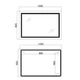 Зеркало Qtap Cardinal 1200х800 с LED-подсветкой Touch, с антизапотеванием, с диммером, рег. темп. цвета (3000-6500K) QT0478C12080 - изображение 2