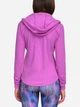 Толстовка на молнии с капюшоном женская Calvin Klein 798152715 2XL Сиреневая (1159811225) - изображение 2