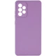 Силиконовый чехол Candy Full Camera для Samsung Galaxy A24 4G (MediumSlateBlue) - изображение 1