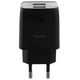 Сетевое Зарядное Устройство HOCO C73A (2USB/2.4A) (Черный) - изображение 1