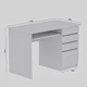 Стол письменный Furnigrade СП-9 венге 75x110x60 - изображение 2