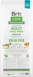 Сухой корм Brit Care Dog Grain-free Adult Large Breed беззерновой для собак больших пород с лососем 12 кг (172204) - изображение 2