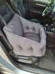 Автокресло сумка-переноска автогамак лежак для собак животных автомобильная переноска 50 х 45 см Серый - изображение 10