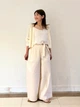 Брюки женские Uniqlo 67919787 2 Молочные (1159810885) - изображение 11