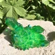 Натуральный камень кварца с зеленым напылением. Минерал Green quartz. Прозем 70g. Зеленый кварц 4912550 - изображение 4