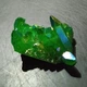 Натуральный камень кварца с зеленым напылением. Минерал Green quartz. Прозем 70g. Зеленый кварц 4912550 - изображение 7